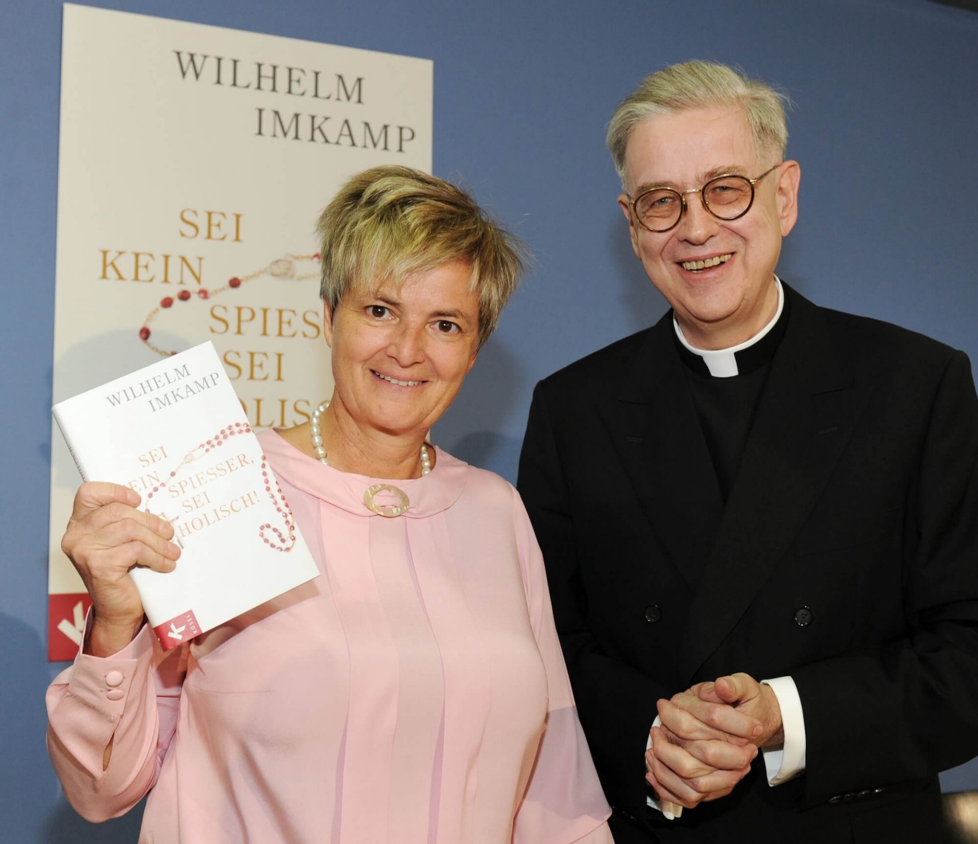 Fürstin Mariae Gloria von Thurn und Taxis Wilhelm Imkamp Pressekonferenz Buchvorstellung Wilhelm Imkamp Sei kein Spiesser sei Katholisch Haus der Bundespressekonferenz 27.06.2013 Berlin