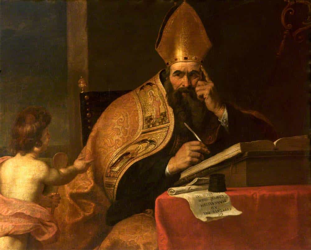Augustinus hat die Lehre vom gerechten Krieg entscheidend geprägt | Bild:Attributed to Gerard Seghers, Public domain, via Wikimedia Commons