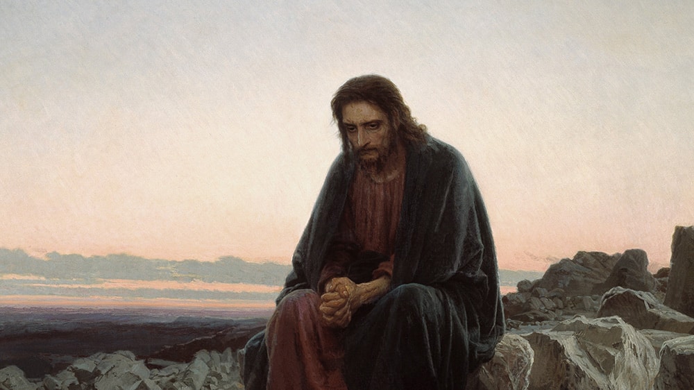 Christus in der Wüste (Ivan Kramskoi) | Public domain, via Wikimedia Commons