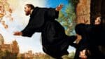 Bild: Ludovico Mazzanti: Josef von Cupertino levitiert, 18. Jahrhundert, public domain (Auflösung mit KI verbesser)